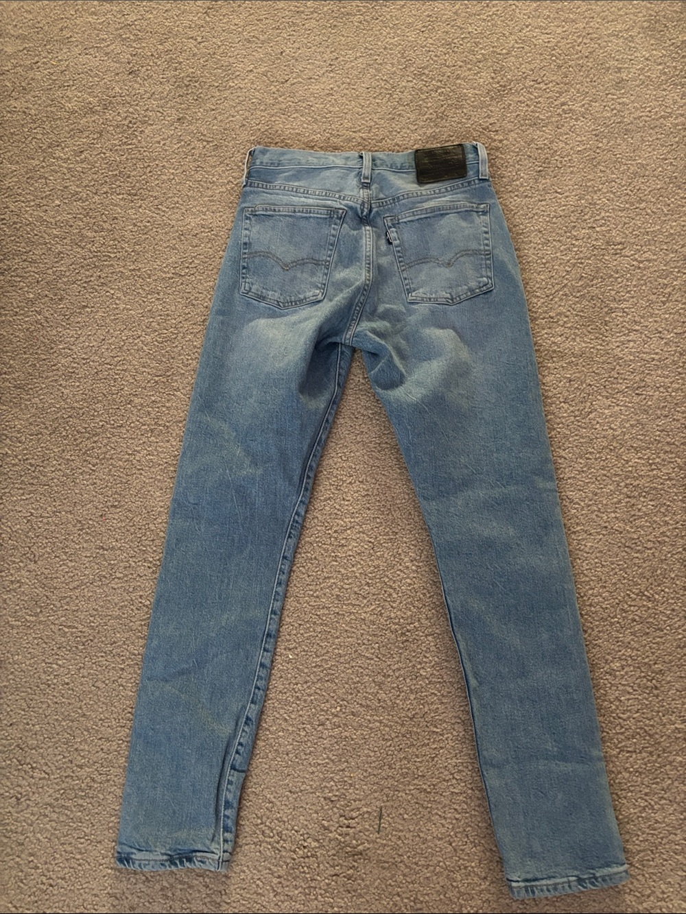 Levi Jeans 501-Light Wash Blue Skinny Jeans size 25